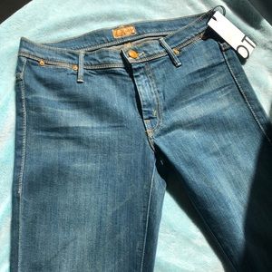 MOTHER Snake Eyes Designer Skinny Jeans